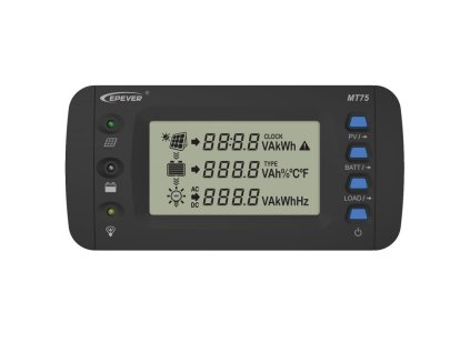 Externí displej EPever MT-75 pro solární regulátor XTRA a měnič napětí IPower Plus