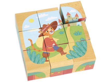 Vilac Dřevěné kostky Příběhy
