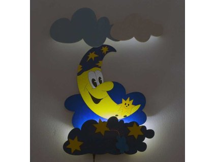 DoDo Dětská LED lampička měsíček