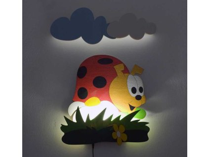 DoDo Dětská LED lampička beruška