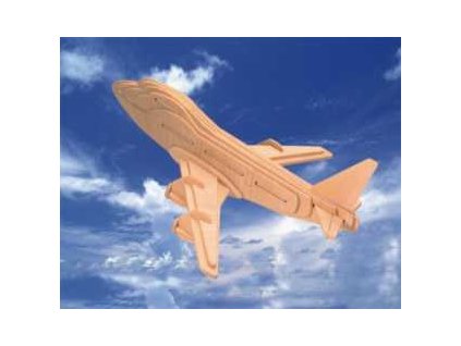 Woodcraft Dřevěné 3D puzzle boeing