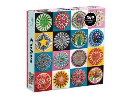 Galison Puzzle Dorty 500 dílků