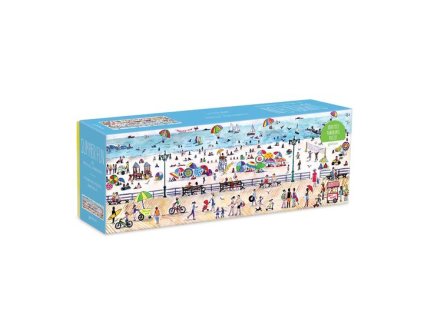 Galison Puzzle Panoráma letní zábava 1000 dílků