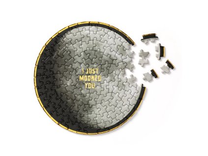 Galison Puzzle Snový Měsíc 100 dílků