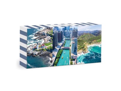 Galison Puzzle Letecké záběry USA 3×120 dílků