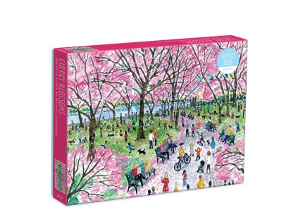 Galison Puzzle Kvetoucí sakury 1000 dílků