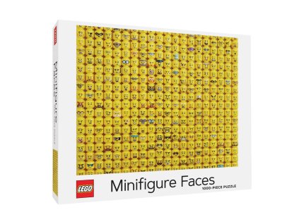 Chronicle Books Puzzle LEGO® Obličeje minifigurek 1000 dílků