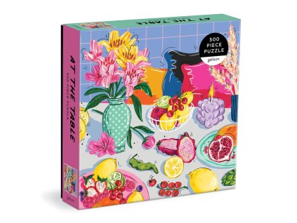 Galison Puzzle Ovoce na stole 500 dílků
