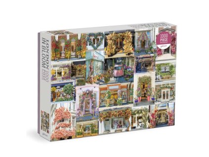 Galison Puzzle Kvetoucí Londýn 1000 dílků