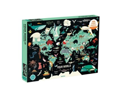 Mudpuppy Puzzle Váš svět 1000 dílků