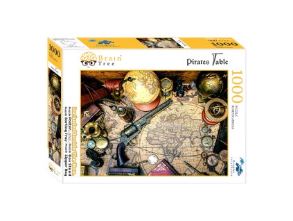 Brain Tree Puzzle Pirátský stůl 1000 dílků