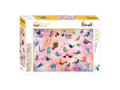 Brain Tree Puzzle Pohádkoví ptáci 1000 dílků