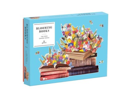 Galison Puzzle Kvetoucí knihy 750 dílků