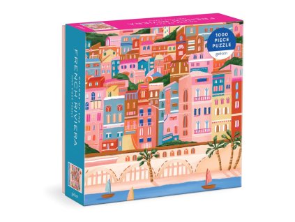 Galison Puzzle Barvy Francouzské riviéry 1000 dílků