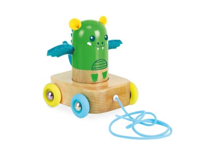 Vilac Tahací hračka a chrastítko dráček