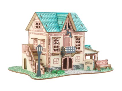 Woodcraft Dřevěné 3D puzzle Hostinec