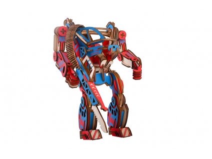 Woodcraft Dřevěné 3D puzzle Powersuit barevný