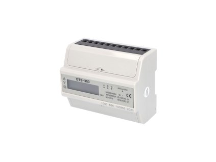 Elektroměr DTS 353-L 100A, 7mod., LCD, 3-fáz., 1-tar., podružný