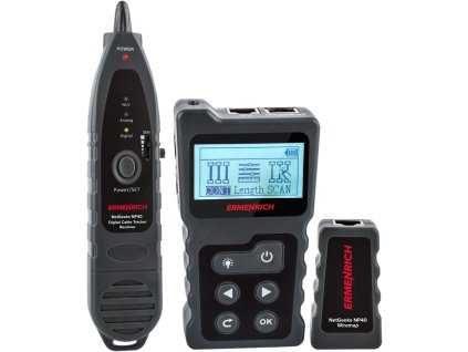Tester pro sledování kabelů Ermenrich NetGeeks NP40