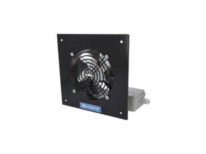 Ventilátor VENTS OV1 200 průmyslový, čtvercový (312x312mm), černý