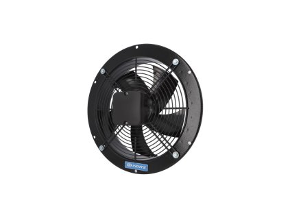 Ventilátor VENTS OVK2E 250 průmyslový, kruhový (průměr příruby 340mm), černý