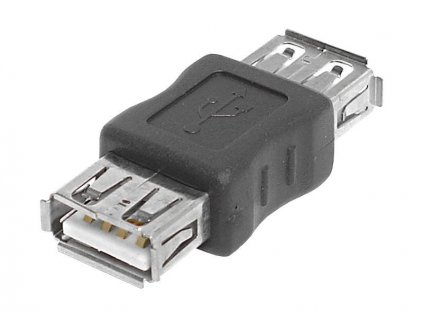 Spojka USB-AF/USB-AF čierna