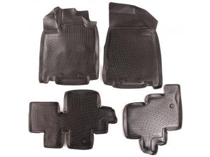 Gumové koberce Nissan Pathfinder IV (R52) (12-)  (3D) SIXTOL