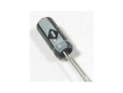 0,47u/100V 105°C, 5x11x2mm, elektrolyt.kondenzátor radiální