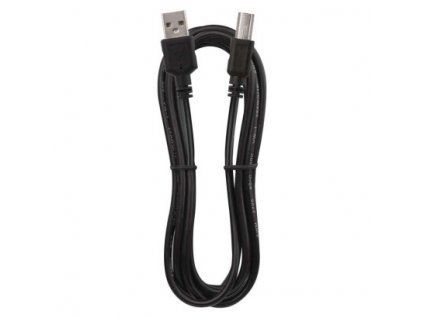 Kabel USB 2.0, A/M – B/M, 2m, černá, EMOS S70202