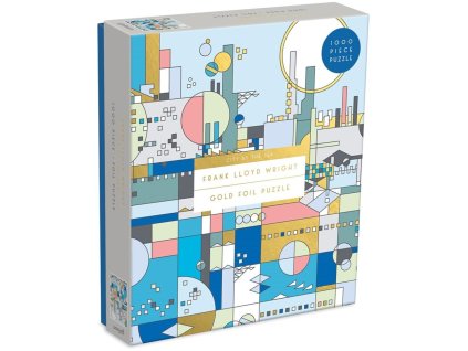 Galison Puzzle Město u moře 1000 dílků