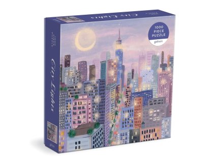 Galison Puzzle Světla ve městě 1000 dílků