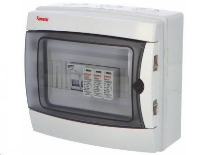 Rozvaděč SolarBOX FAMATEL fr003L T1+T2 (1000V DC) pro 1 string IP65 certifikovaný