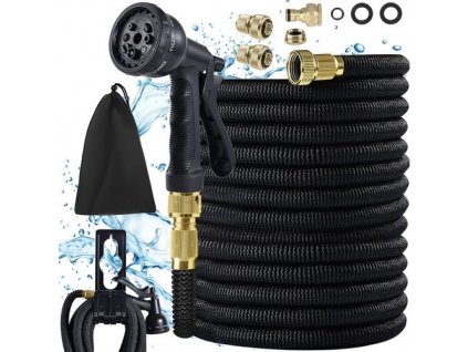 Záhradná hadica Gardlov 21242 flexi 5-15 m čierna