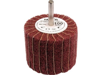 Kotouč lamelový radiální 60x50  P-60 s hřídelí 6 mm