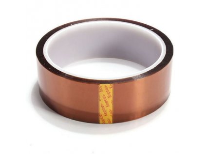 Izolační páska KAPTON, jantarová samolepící 40mm x 20m