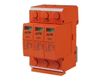 Adelid APV-OPS-3P-T1+T2 Prepäťová ochrana, B+C (T1+T2) DC pre FVE
