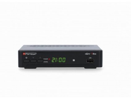 DVB-T2 prijímač Opticum HbbTV T-Box H.265