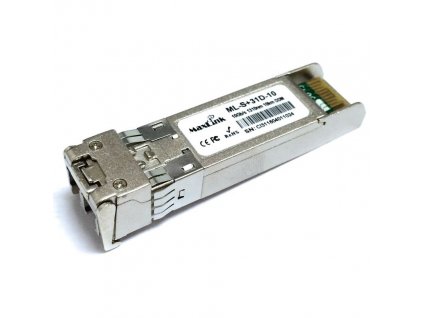 MaxLink 10G SFP+ optický modul, SM, 1310nm, 10km, 2x LC konektor, DDM