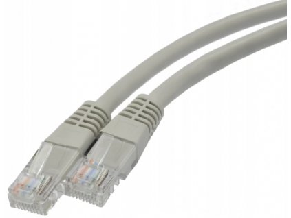 UTP Patch Kábel Neku 2x RJ45 CAT6 1m, sivý