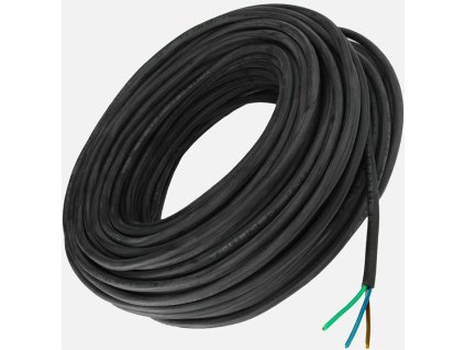 Kabel 3x1,5mm2 H05RR-F guma, balení 100m