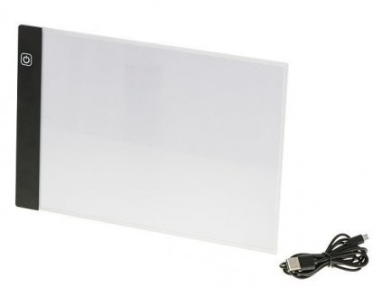 Podsvícená LED tabule na obkreslování- A3