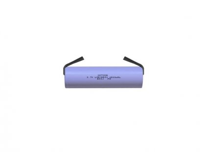 Baterie nabíjecí Li-Ion 18650 3,7V/2500mAh 5C MOTOMA s páskovými vývody