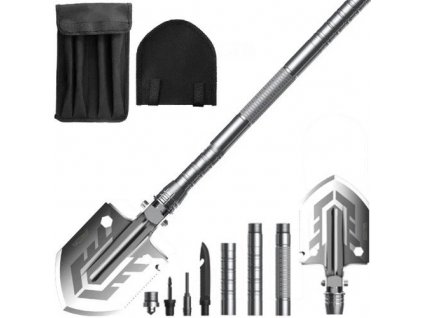 Poľná skladacia lopatka 16 v 1, 67 cm Trizand 22640