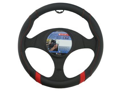 Potah volantu TOURING červený