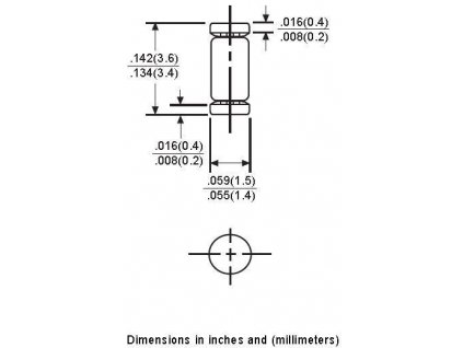 Diak DLDB4, minimelf SMD