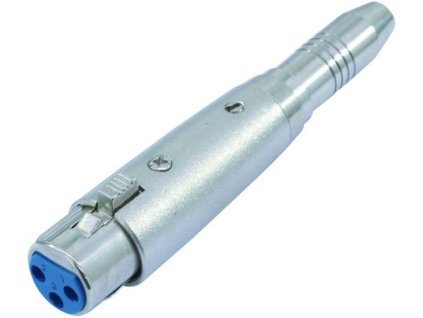 Redukce JACK 6,3 mono zdířka/XLR 3p zdířka