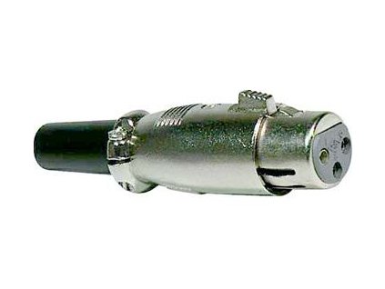 XLR zdířka 3P kabel XLR189