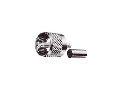 UHF konektor na kabel 5mm (RG58) lisovací