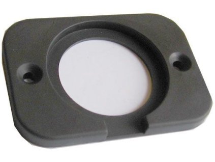 Rámeček pro zdířky 12V, 2xUSB a V-metr R002