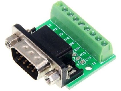 D-SUB (CANON) konektor 9pin přímý se svorkovnicí